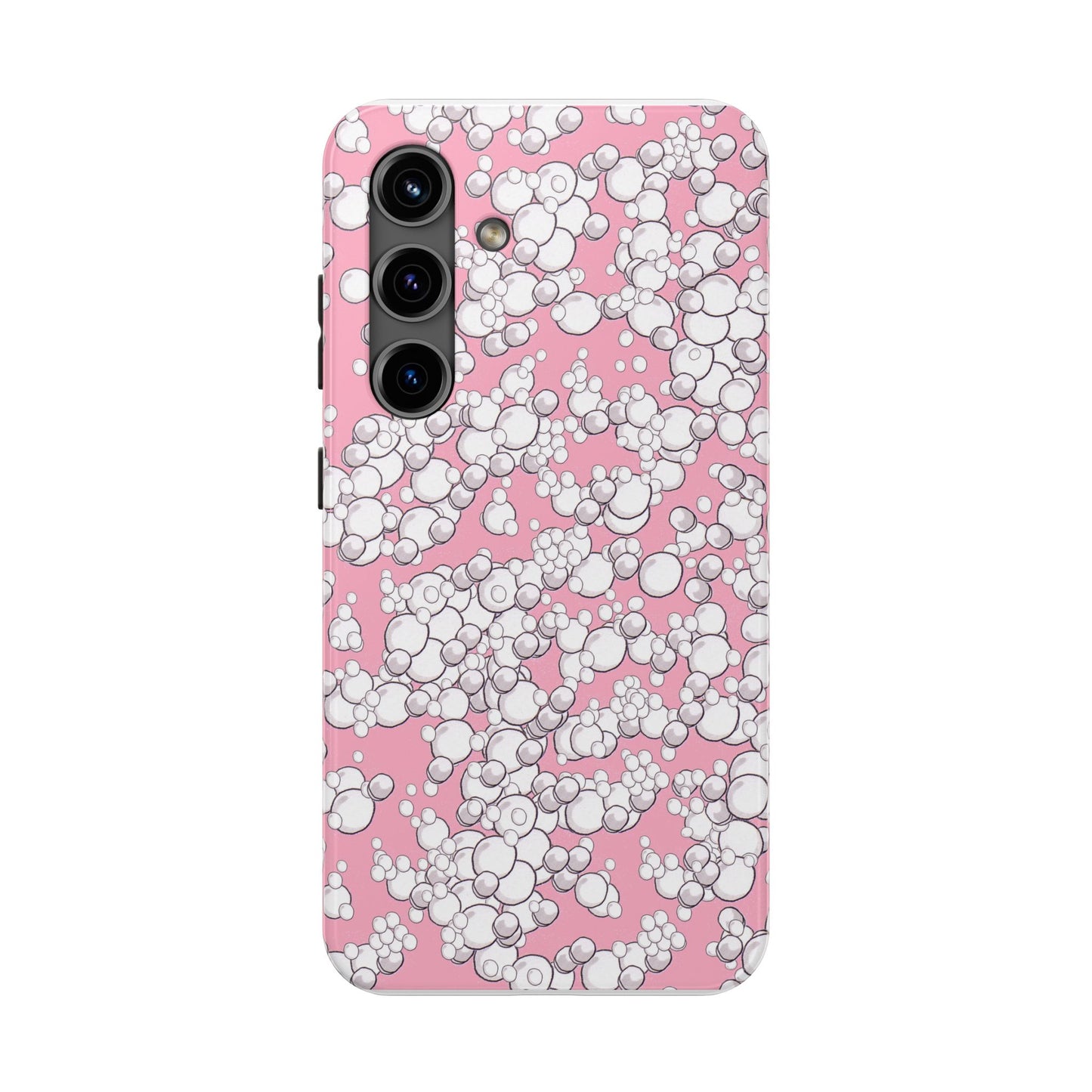 Bubble Dots Pink Phone Case