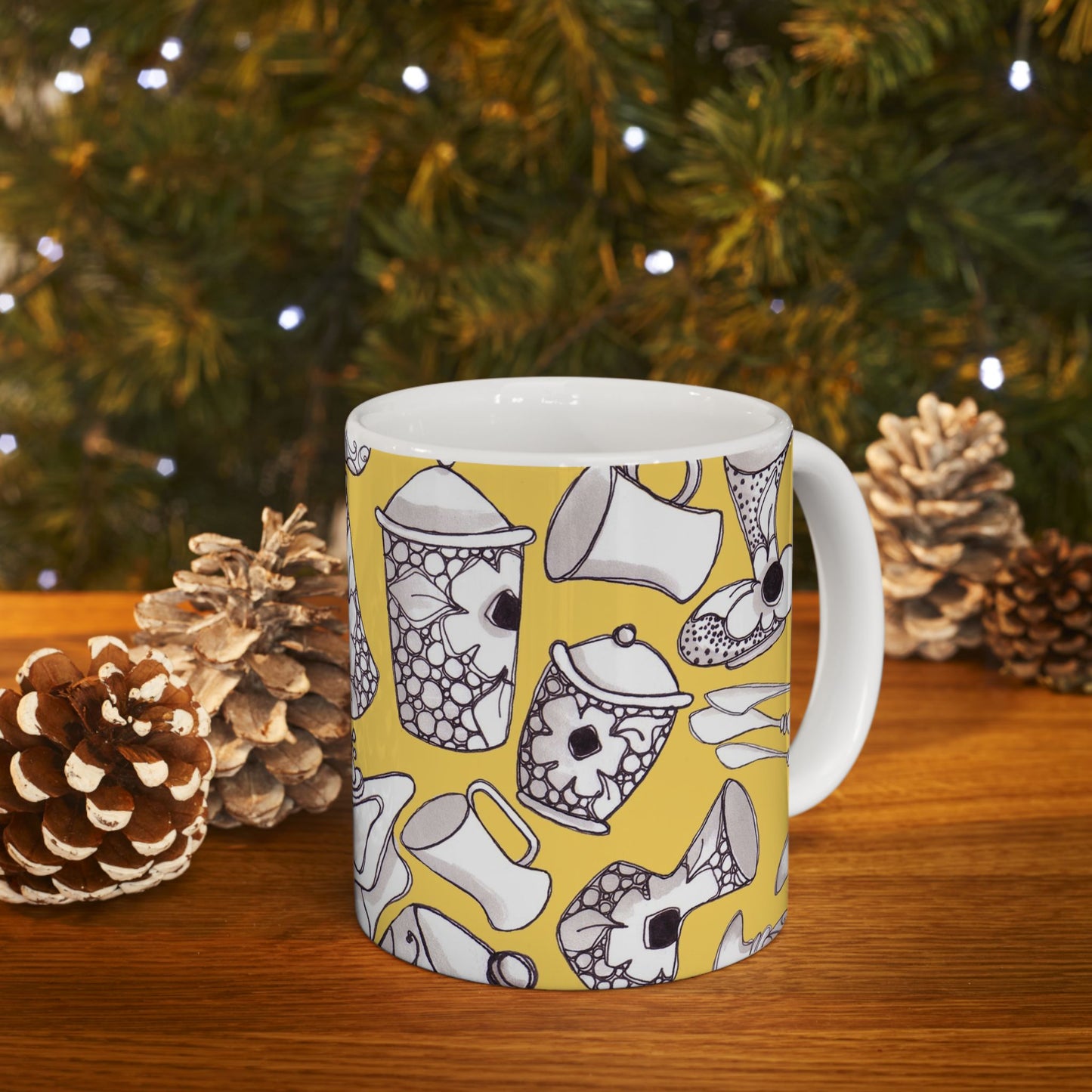 The Kitchen Sink Yellow Cup