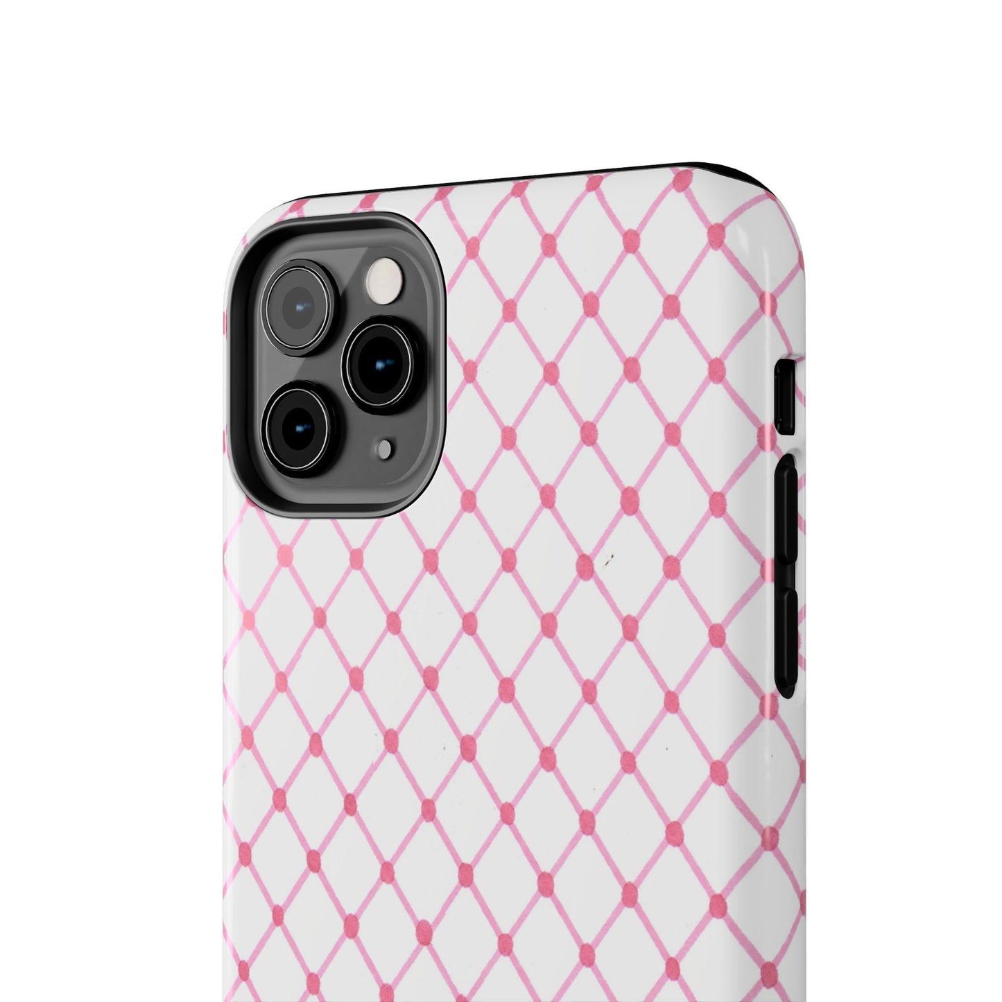 Diamond White / Pink Phone Case