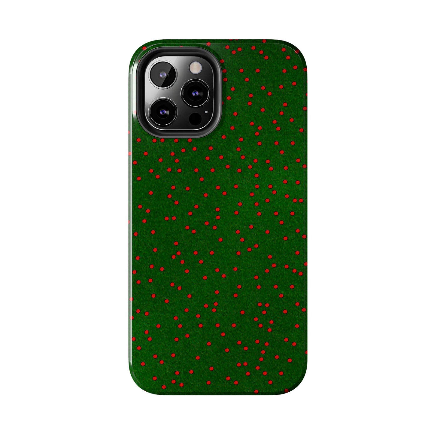 Happy Dots Green / Red Phone Case