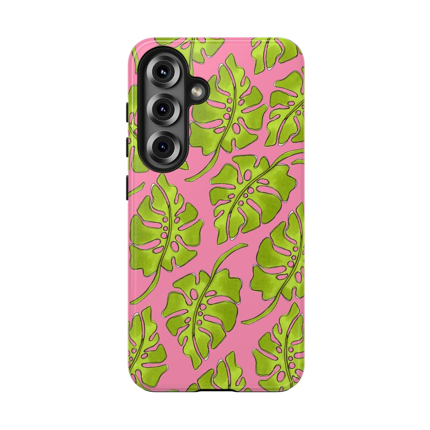 Big Leaf Pink Phone Case