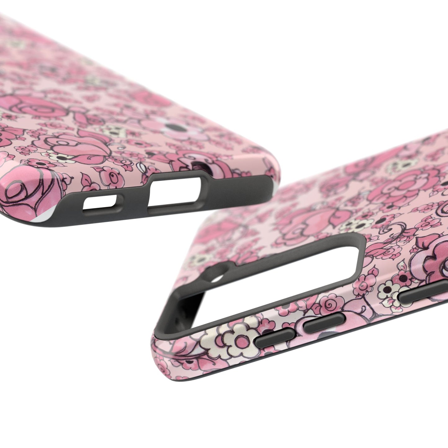 Profuse Posies Pink Phone Case