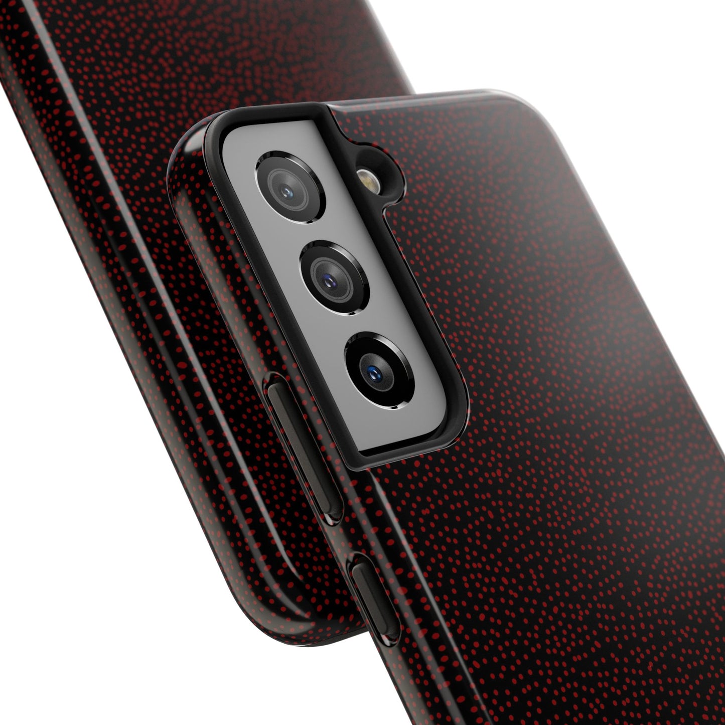 Mini Dot Black / Red Phone Case