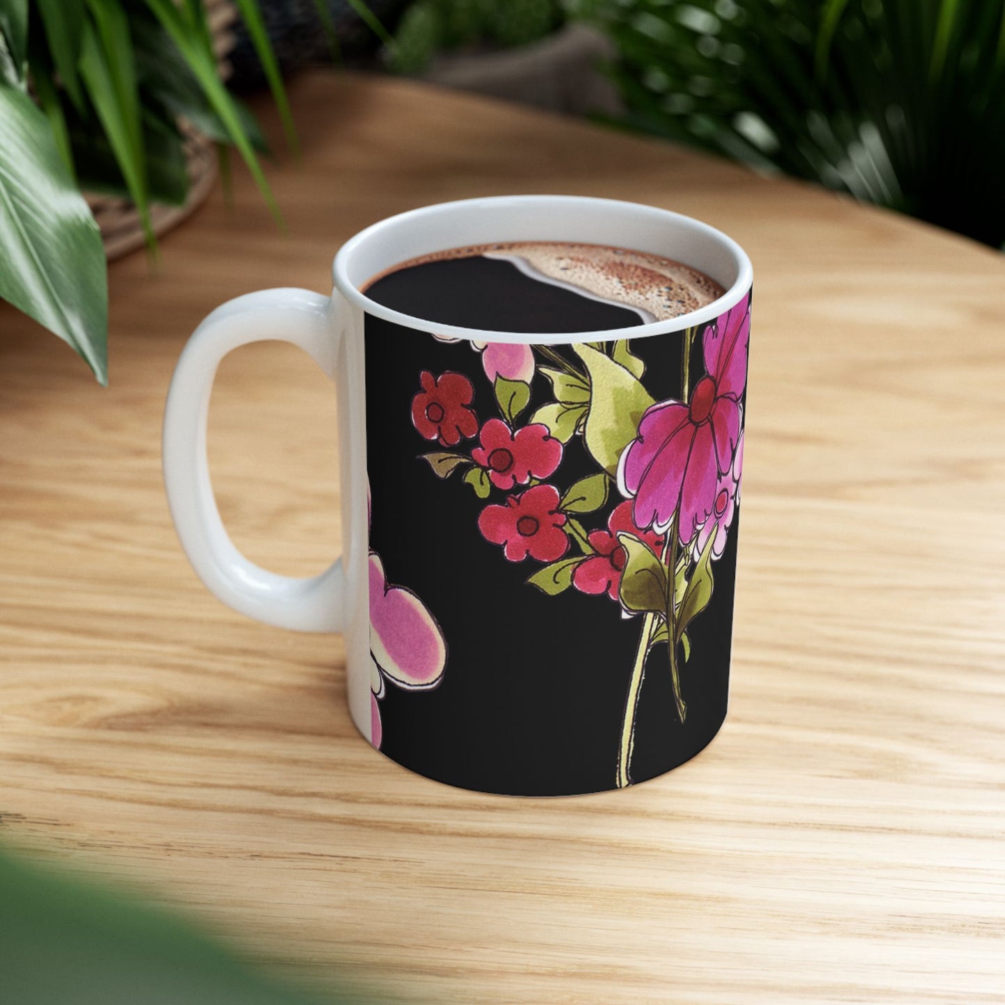 Jumbo Floral Cup