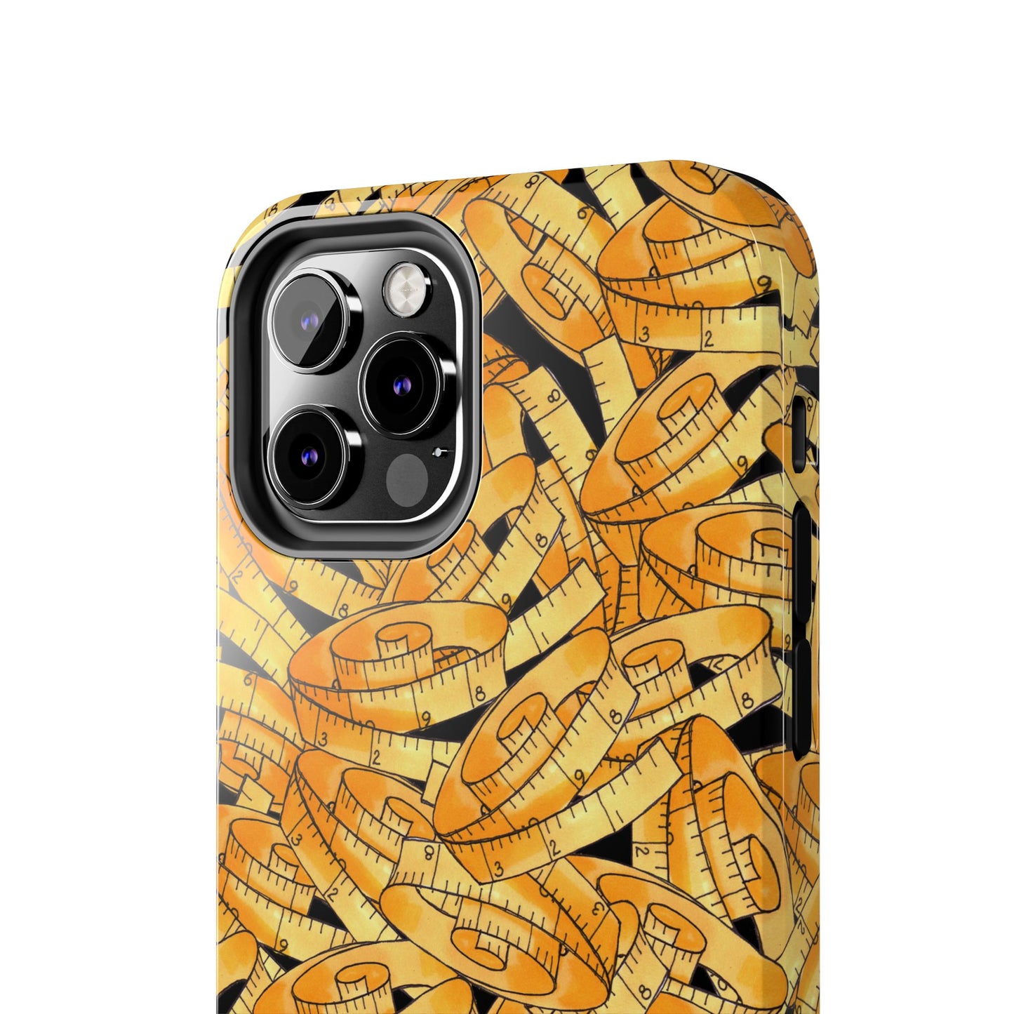 Tape Storm Black / Yellow Phone Case