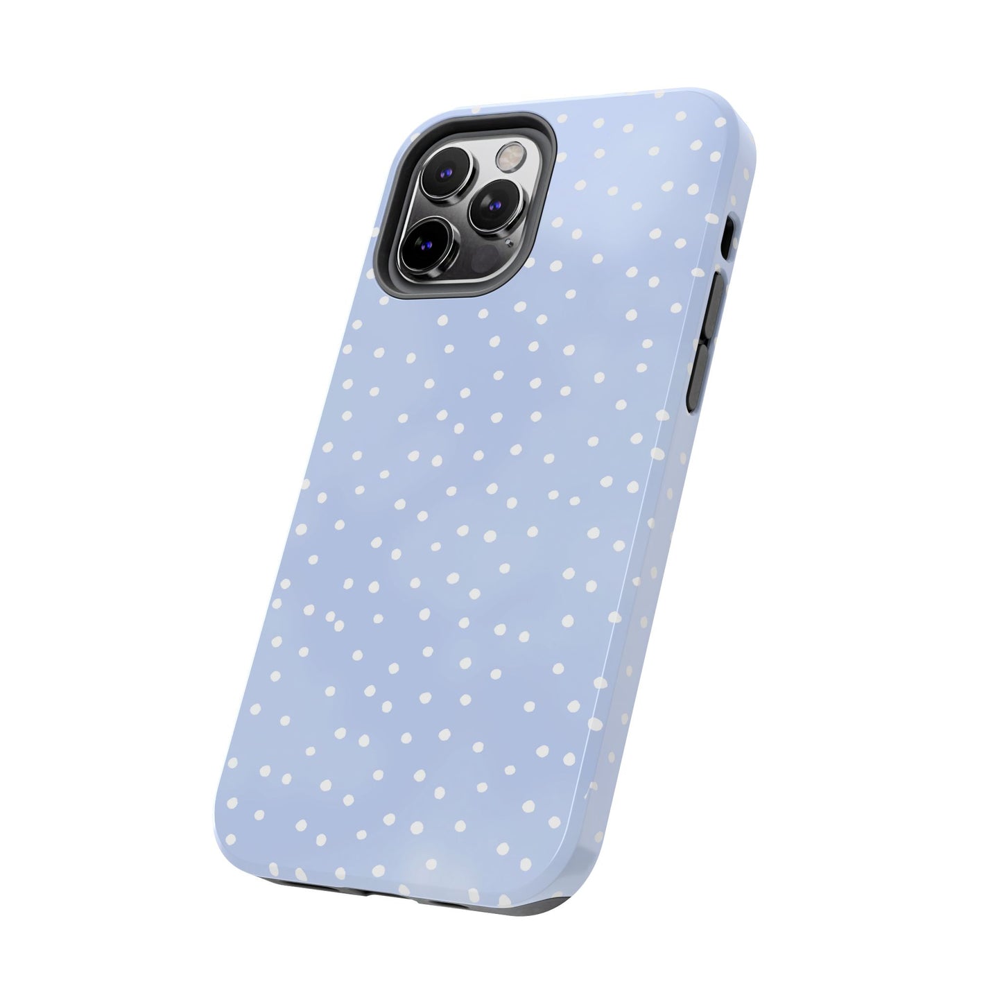 Petite Dots Blue / White Phone Case