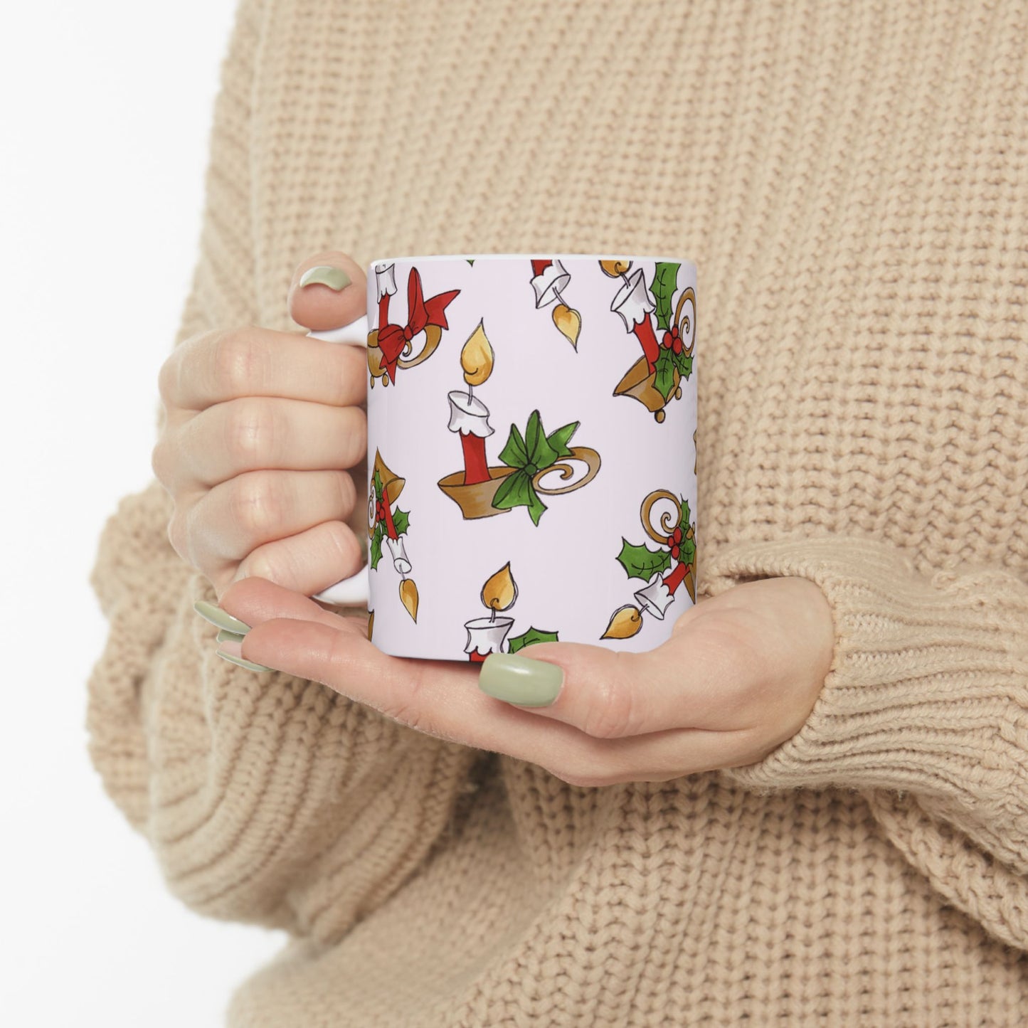 Candlesque White Cup