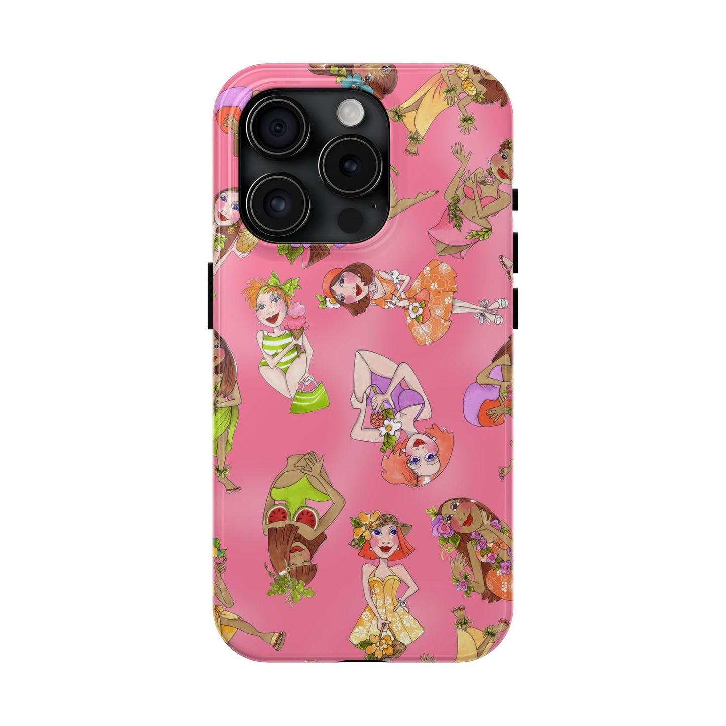 Island Toss Pink Phone Case