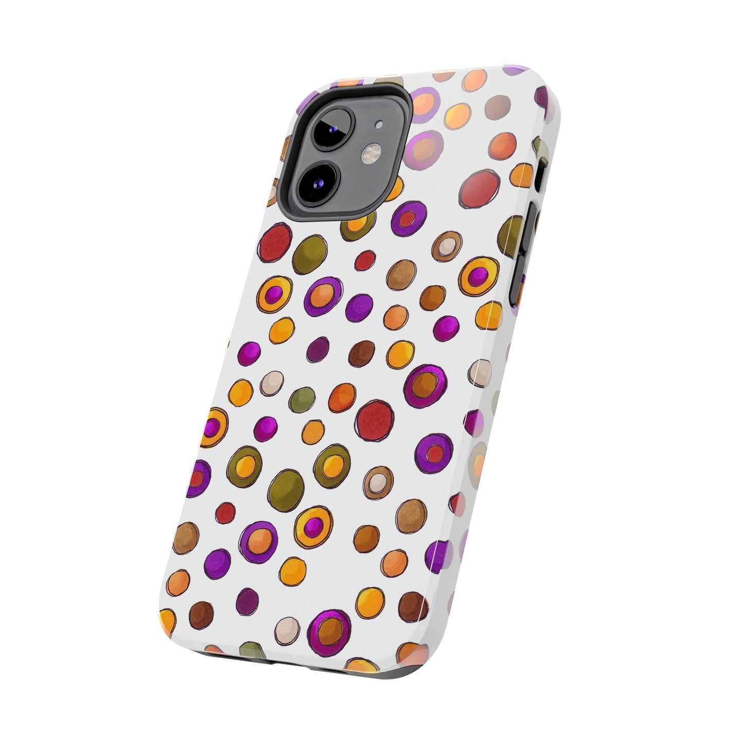 Sesame Dot White Phone Case