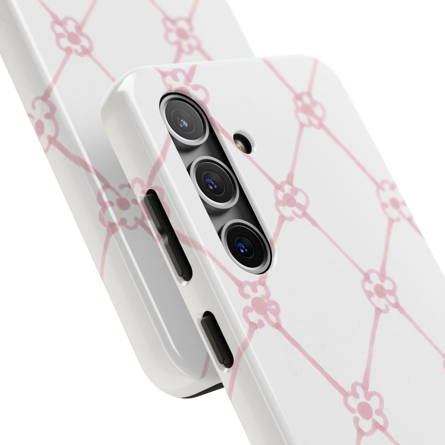 Flower Model Scroll Phone Case