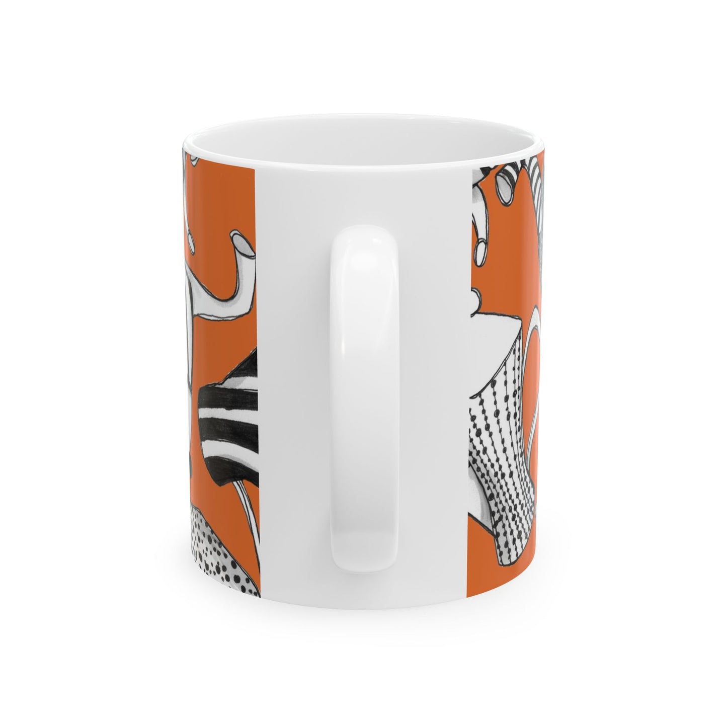Coffee, Tea Anyone? Orange Cup