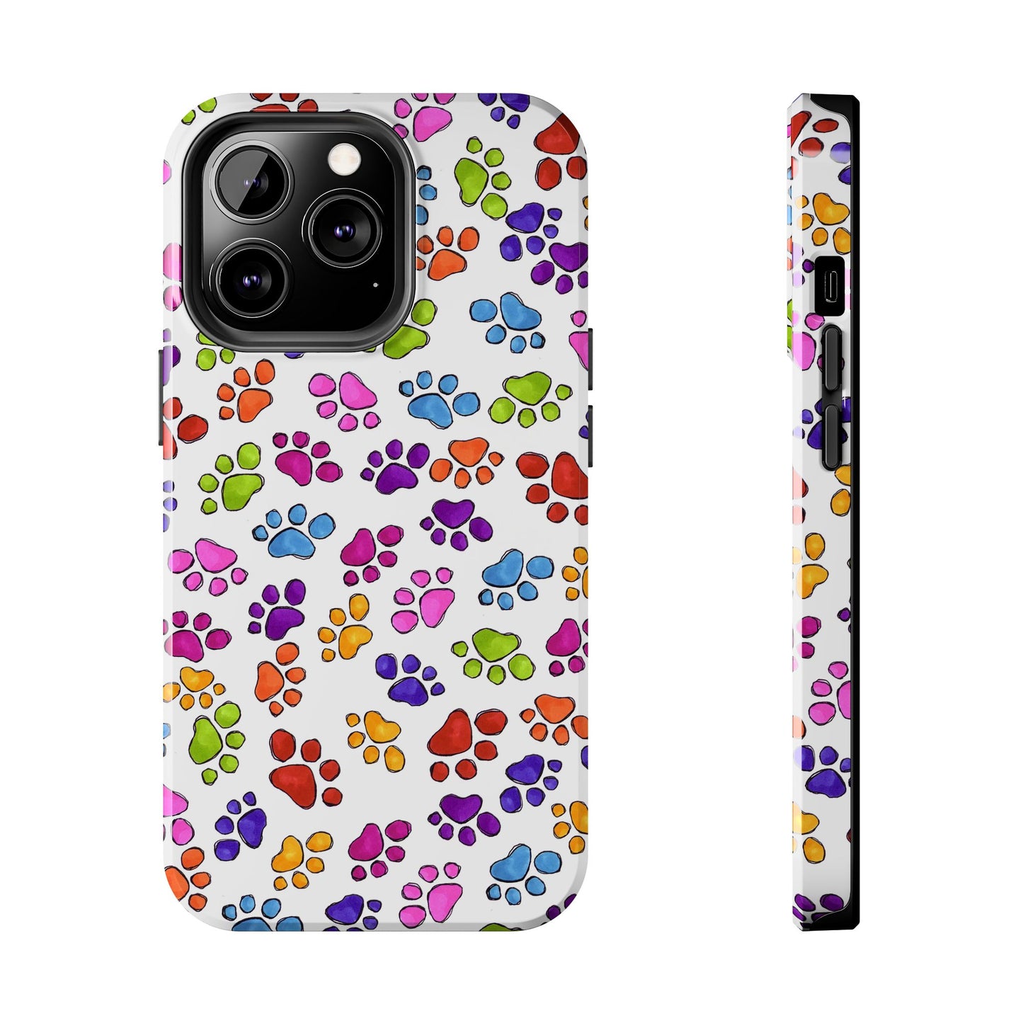 Fancy Paws White Phone Case