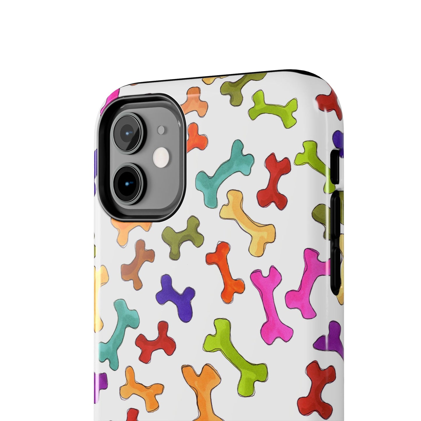 Happy Bones White Phone Case