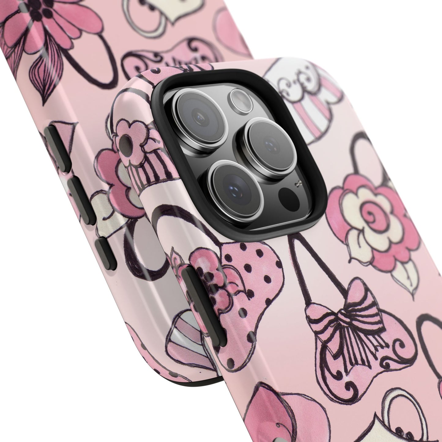 Cat Bags Pink Phone Case