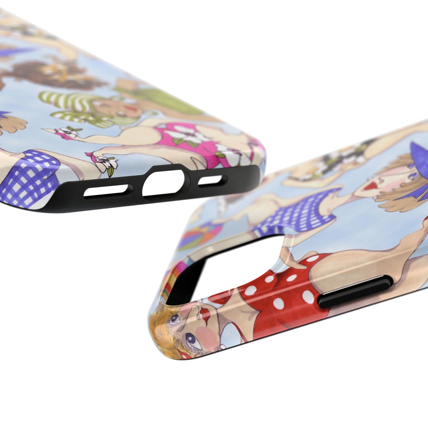 Bathing Beauties Blue Sky Phone Case