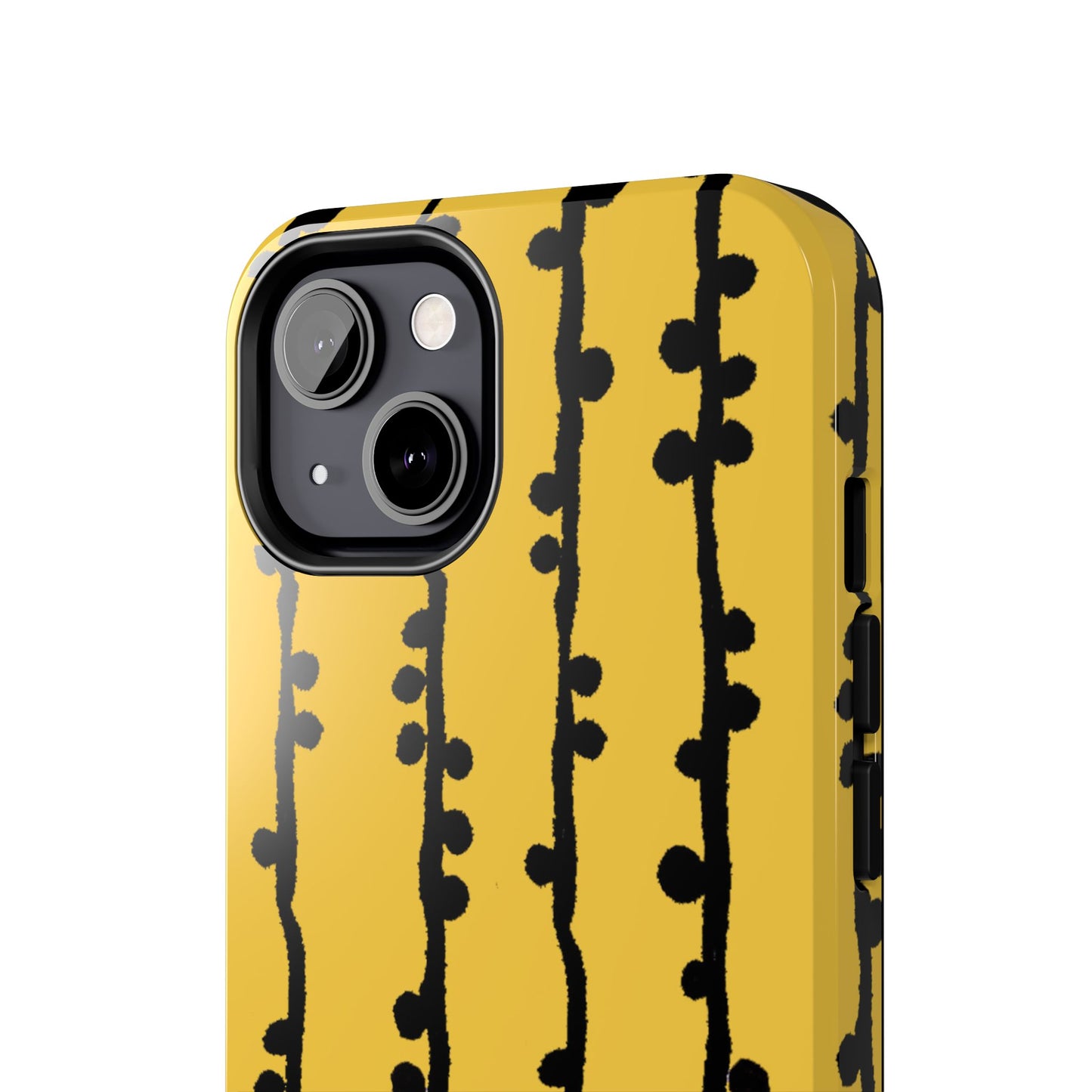 Loopy Stripe Yellow Phone Case