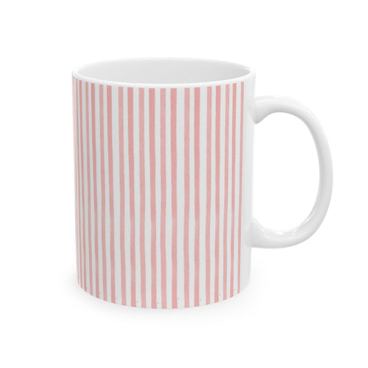 Stout Stripe Pink Cup