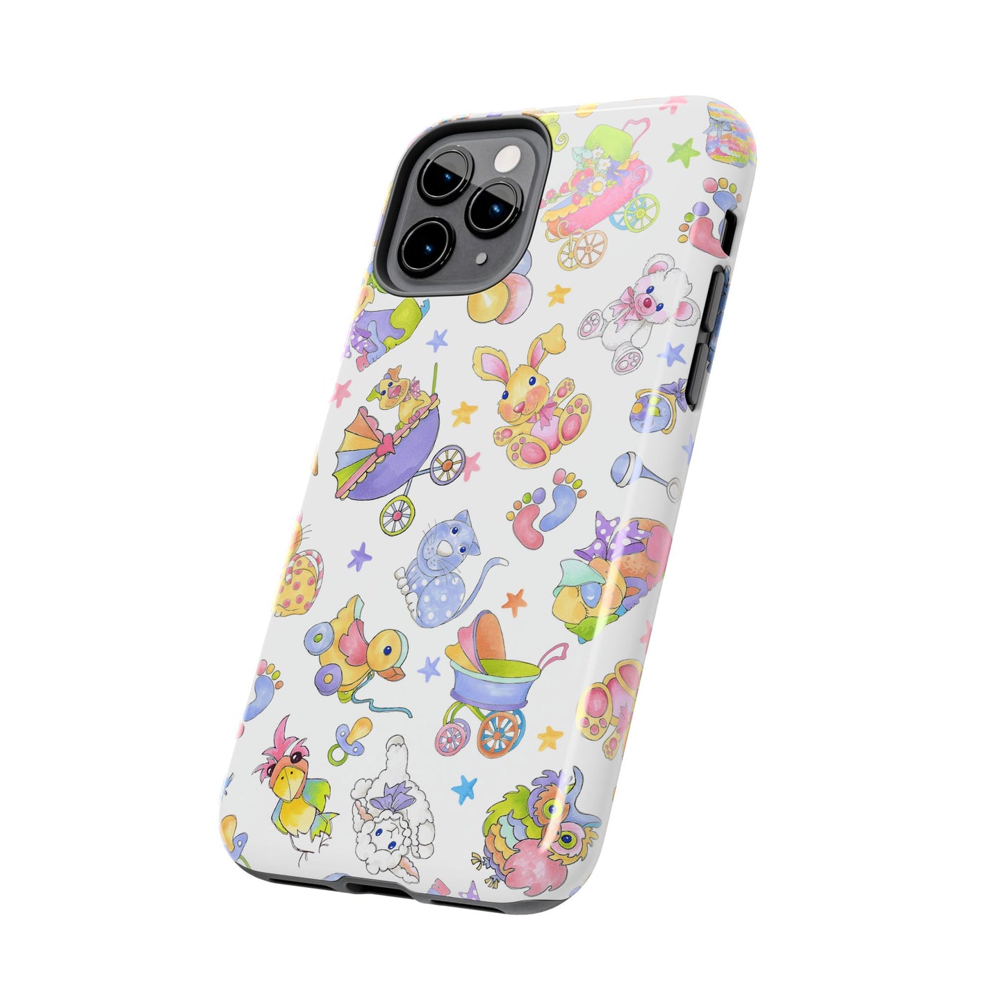 Busy Baby White Phone Case