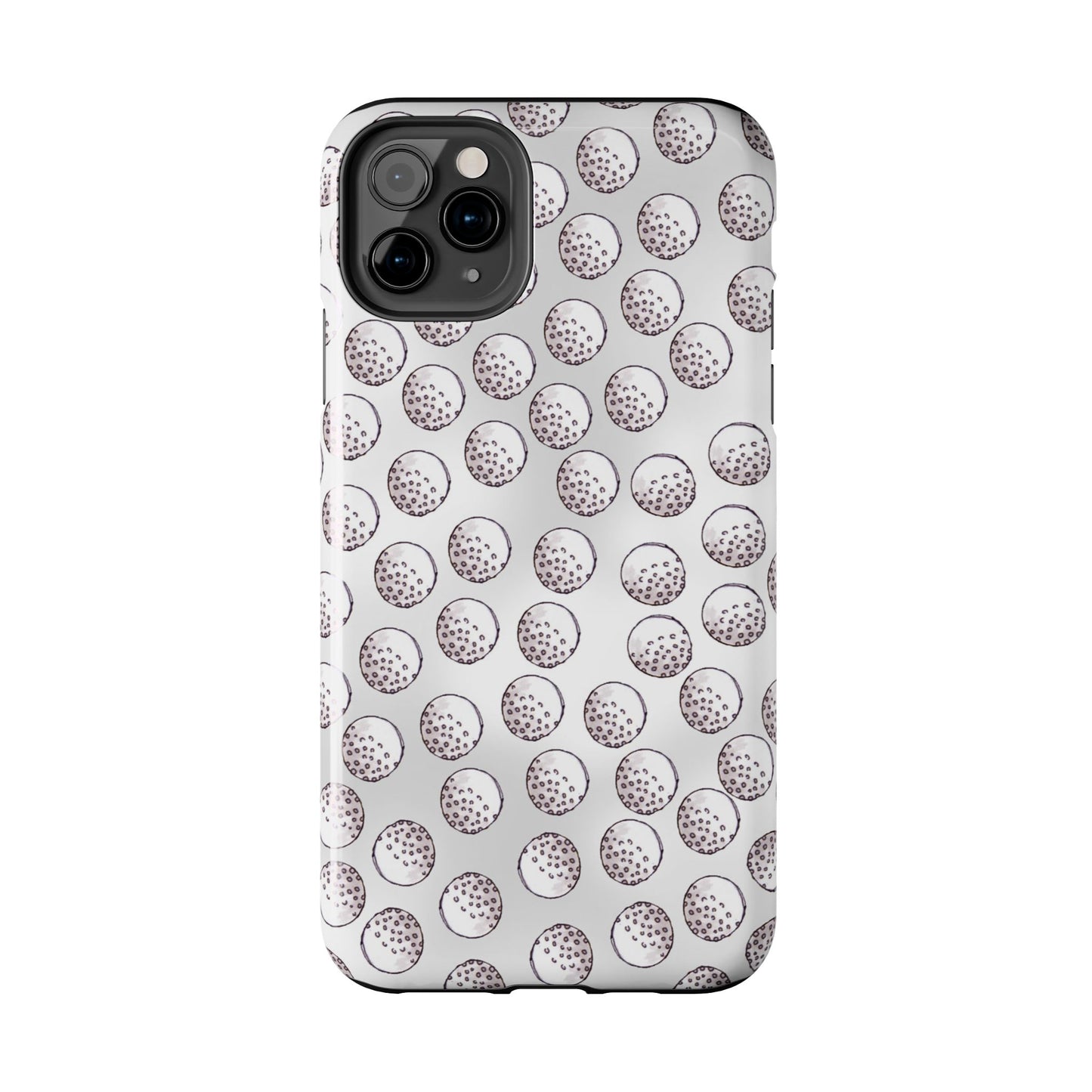 Ball Dots Gray Phone Case