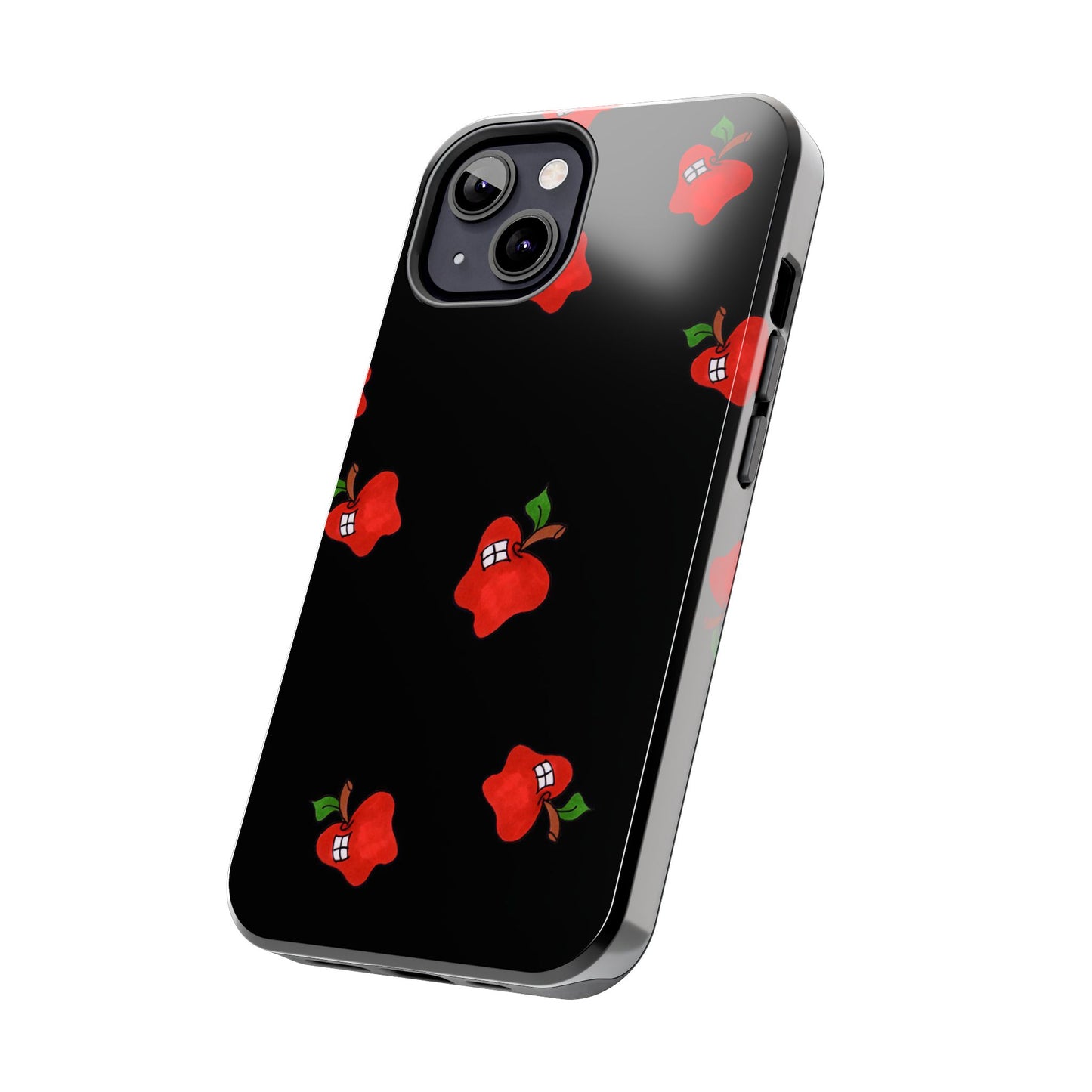 Flying Apples Black Phone Case