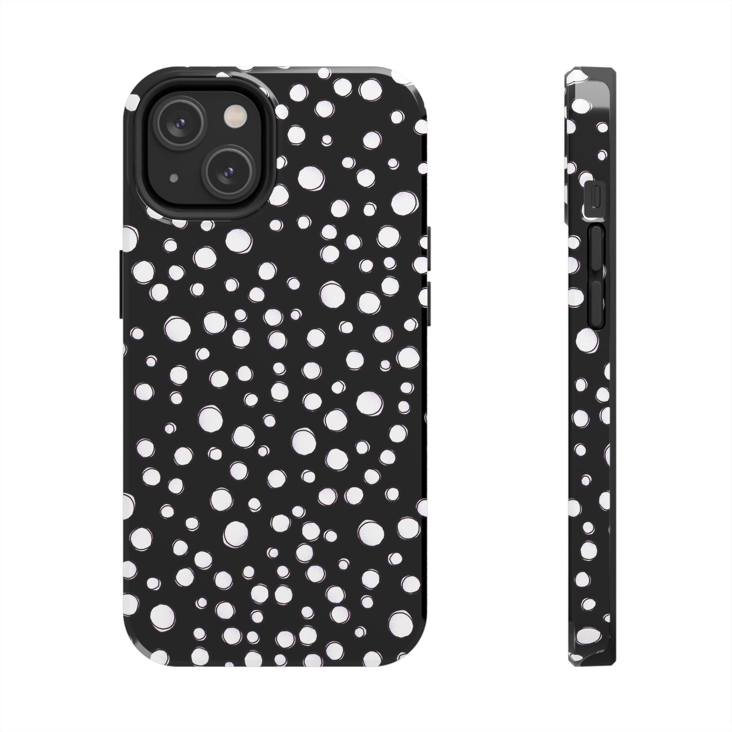 Pot Dots Black Phone Case