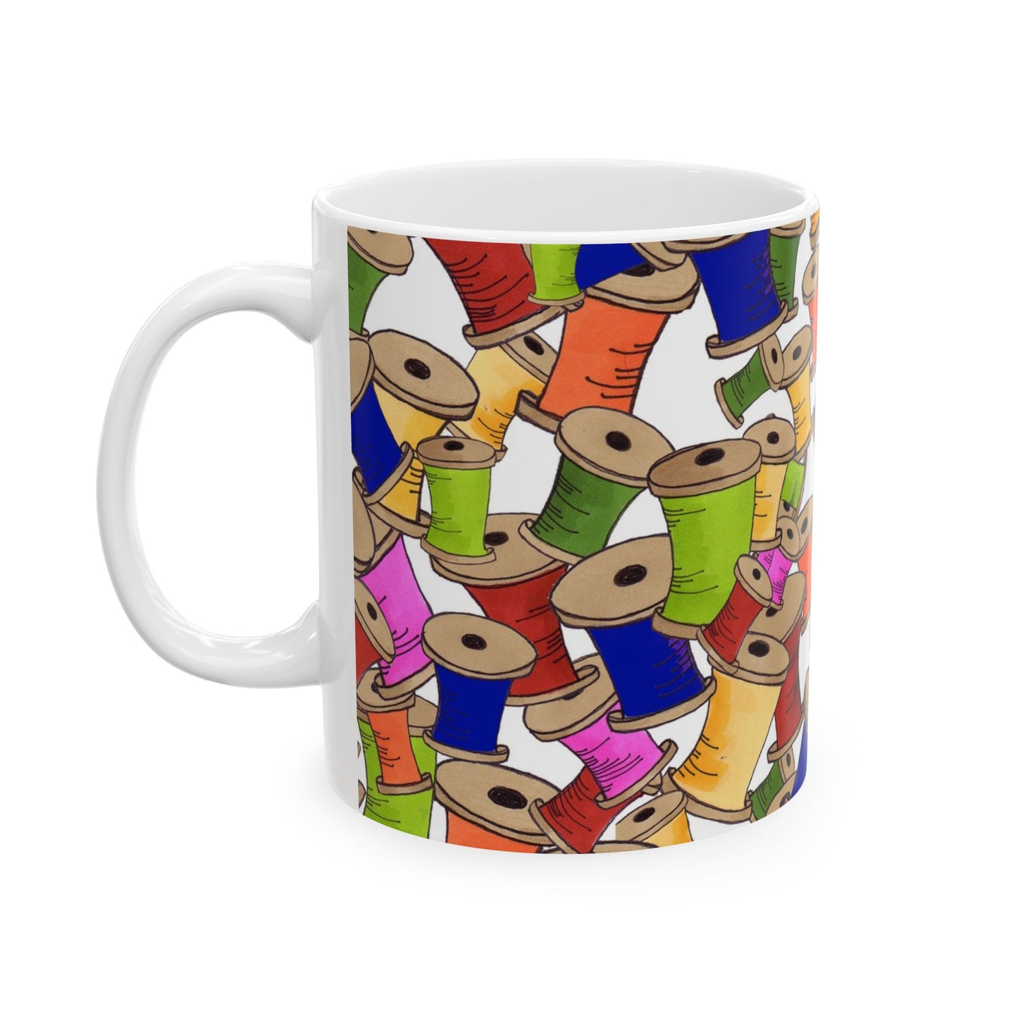 Spoolopoly White Cup