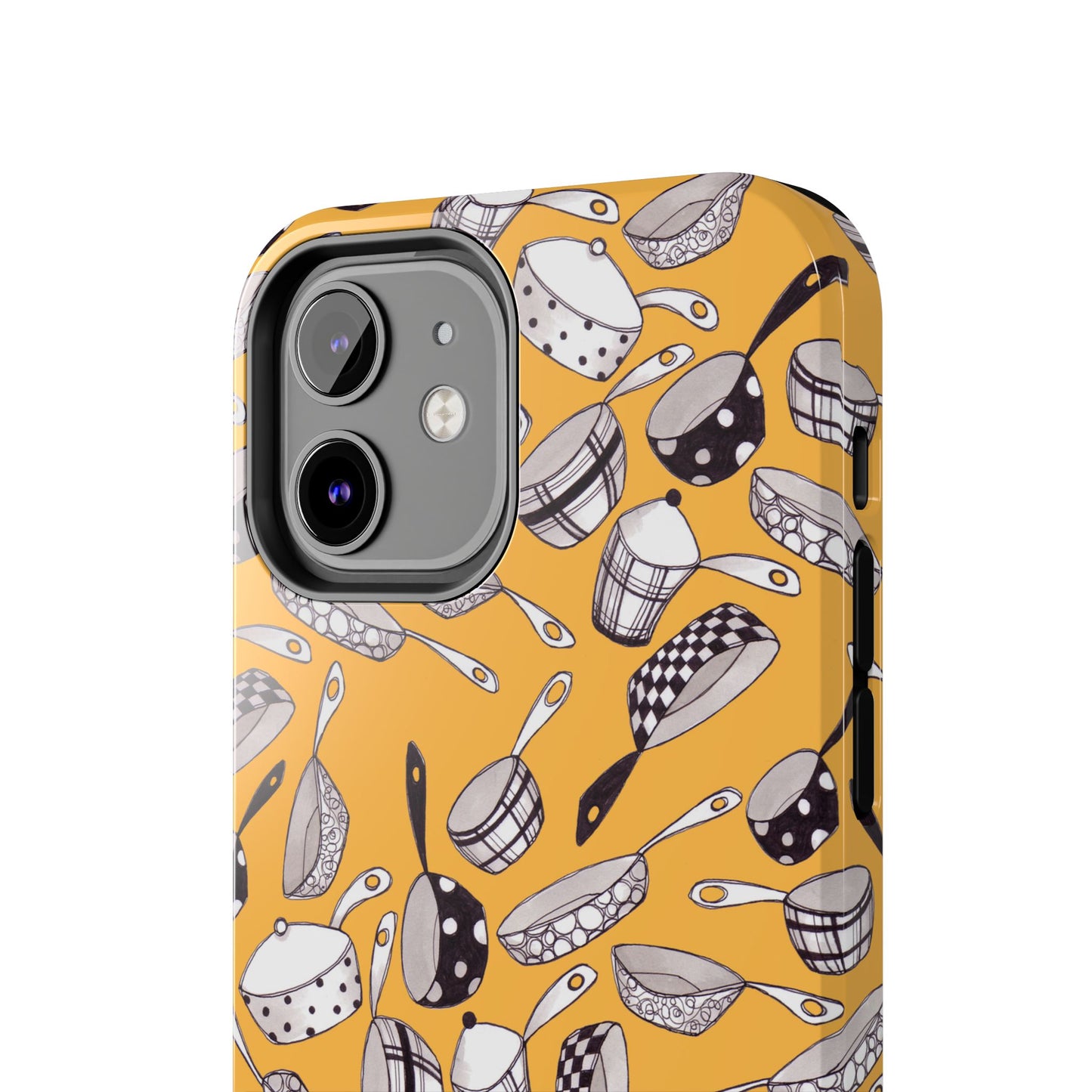 Pots & Pans Flyin' Yellow Phone Case