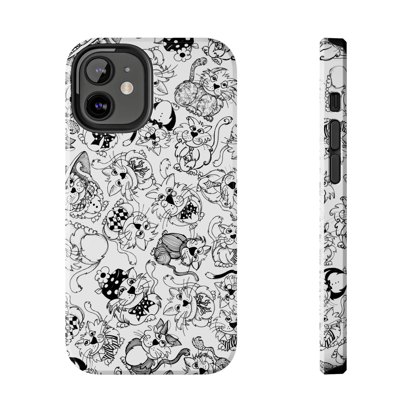 So Kitties Tossed White Phone Case