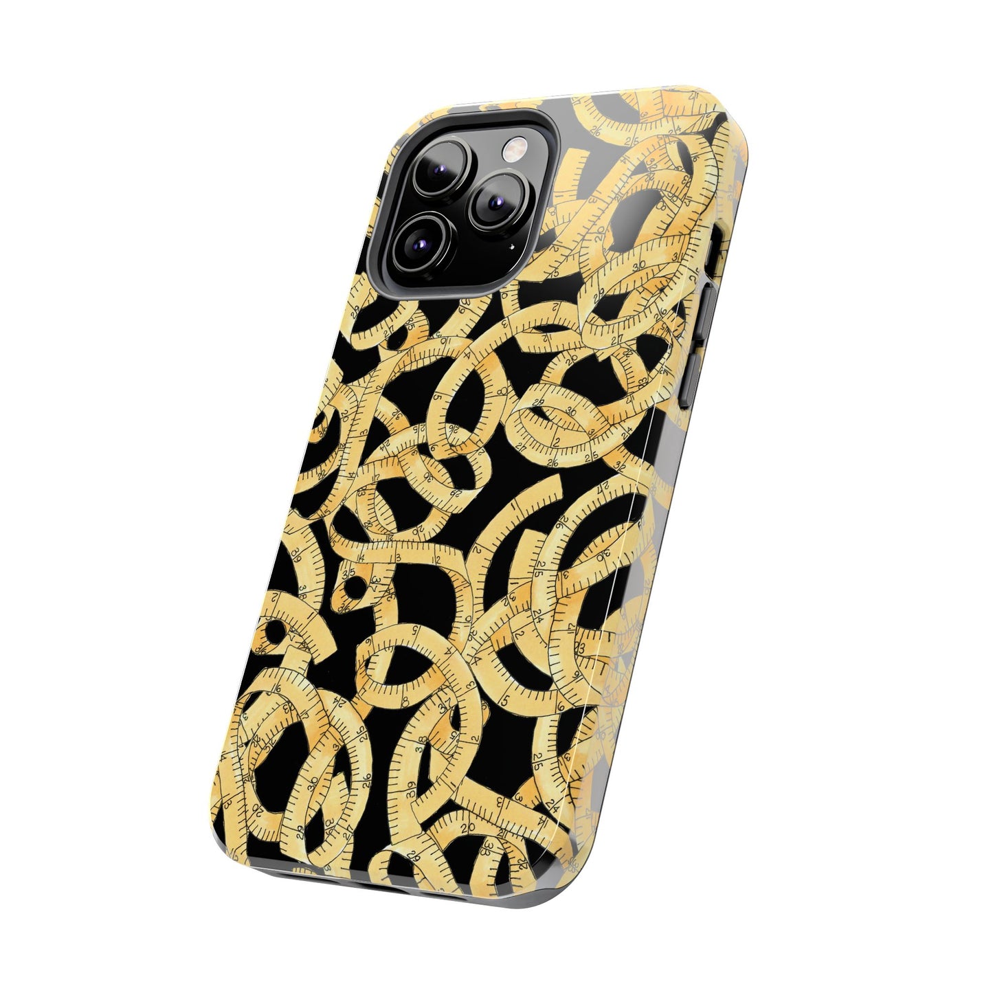 Tape Tangle Black Phone Case
