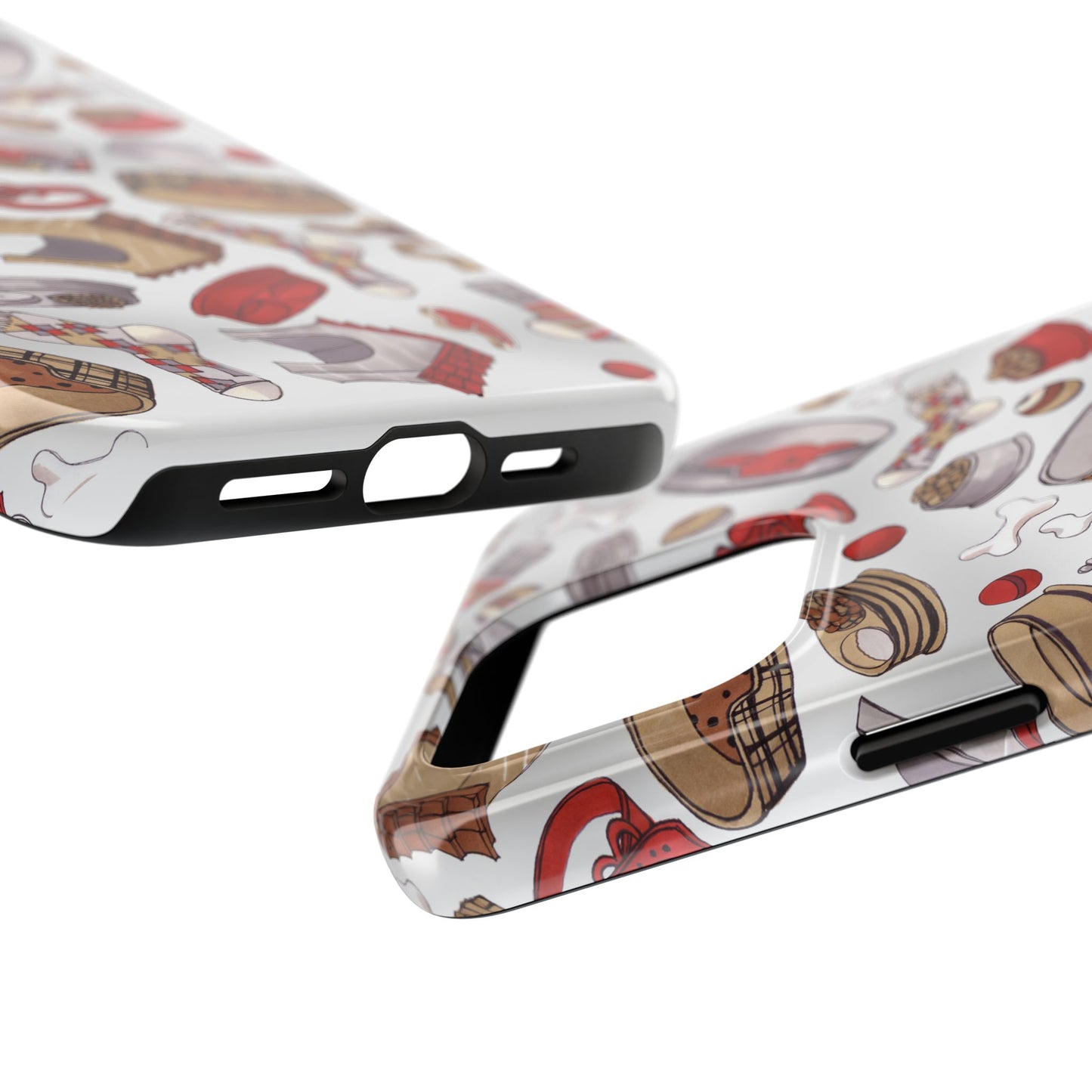 Doggie Stuff Gray Phone Case