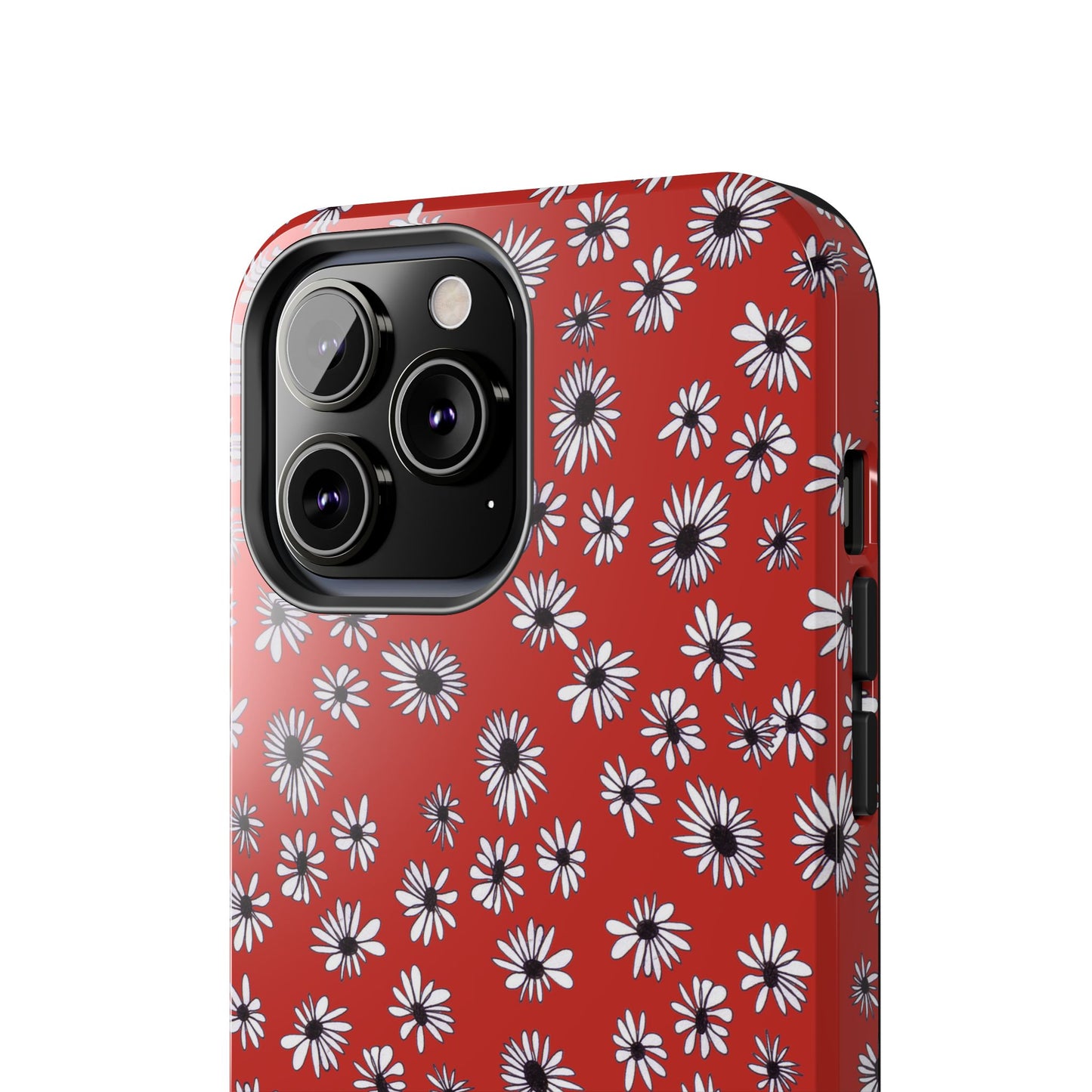 Random Daisy Red / White Phone Case