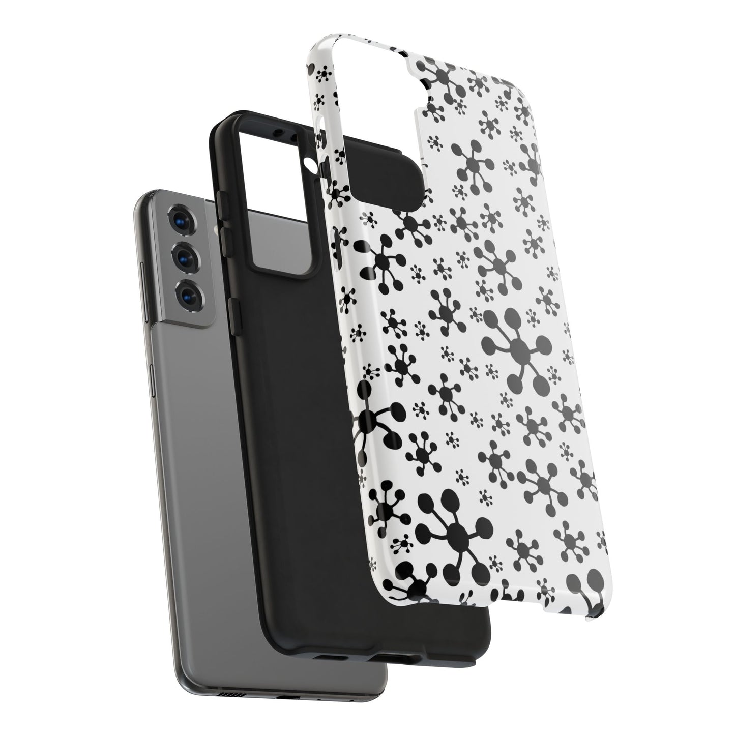 Jacks White / Black Phone Case