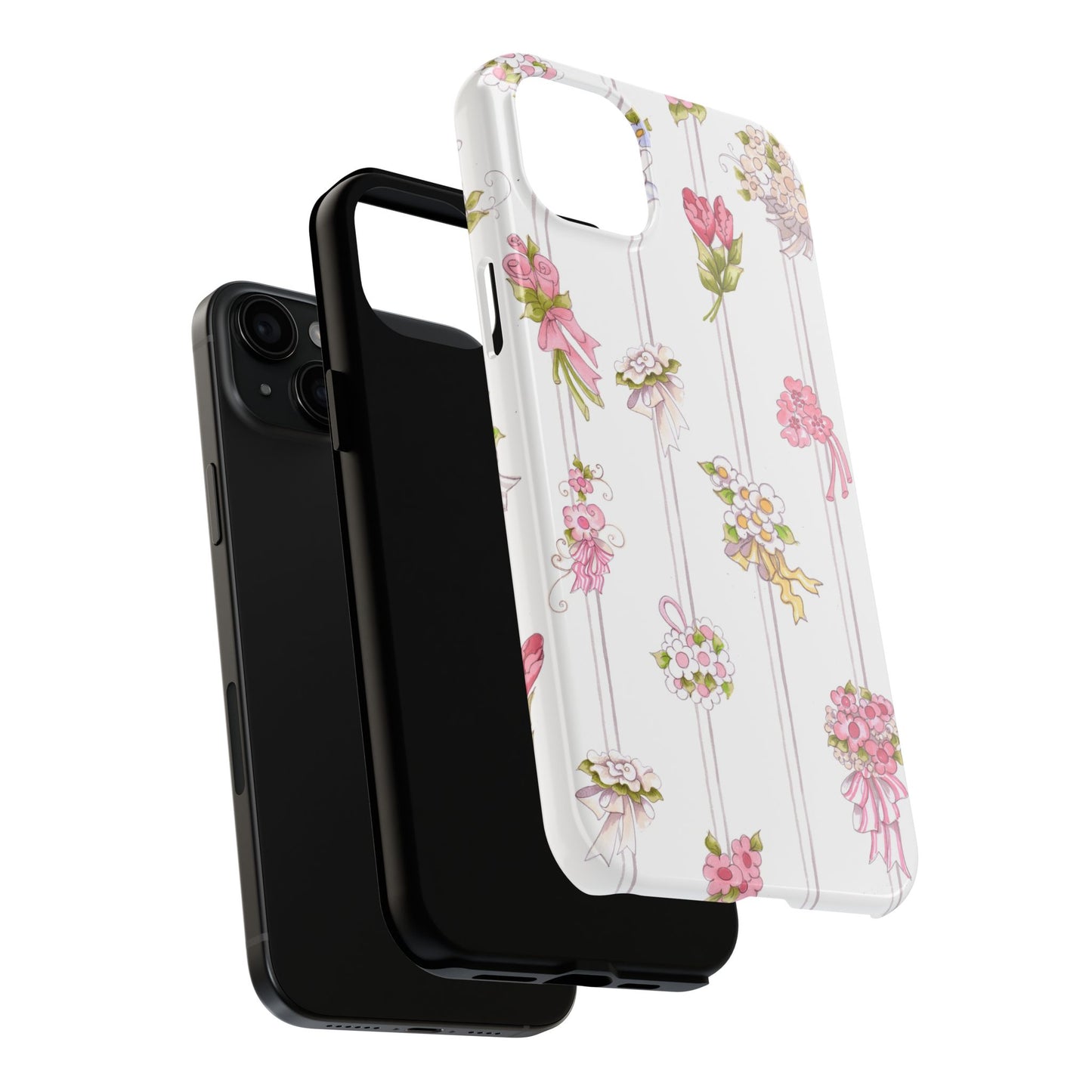 Bouquet Stripe Phone Case