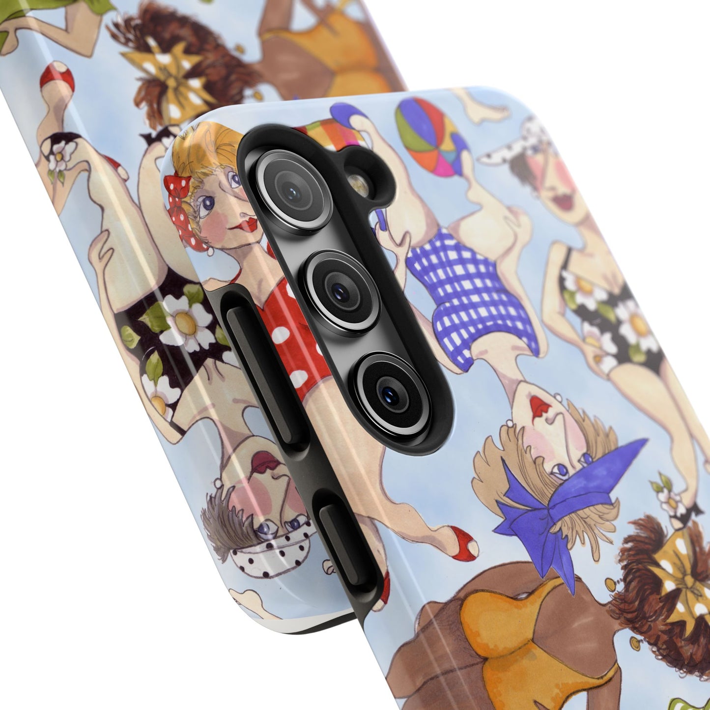 Bathing Beauties Blue Sky Phone Case
