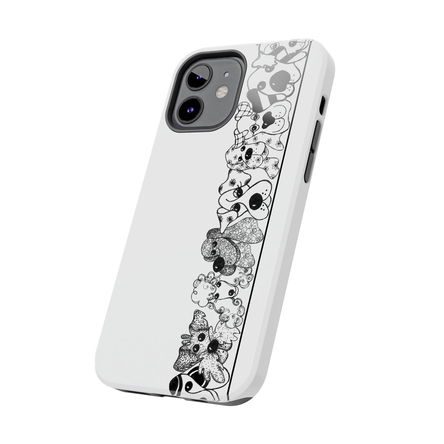 Doggie Dear Border Phone Case