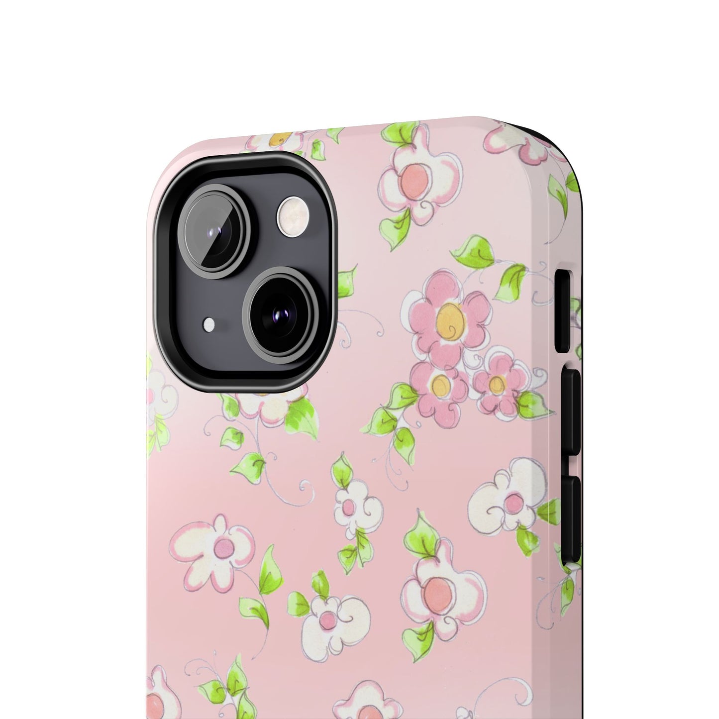 Precious Posies Pink Phone Case