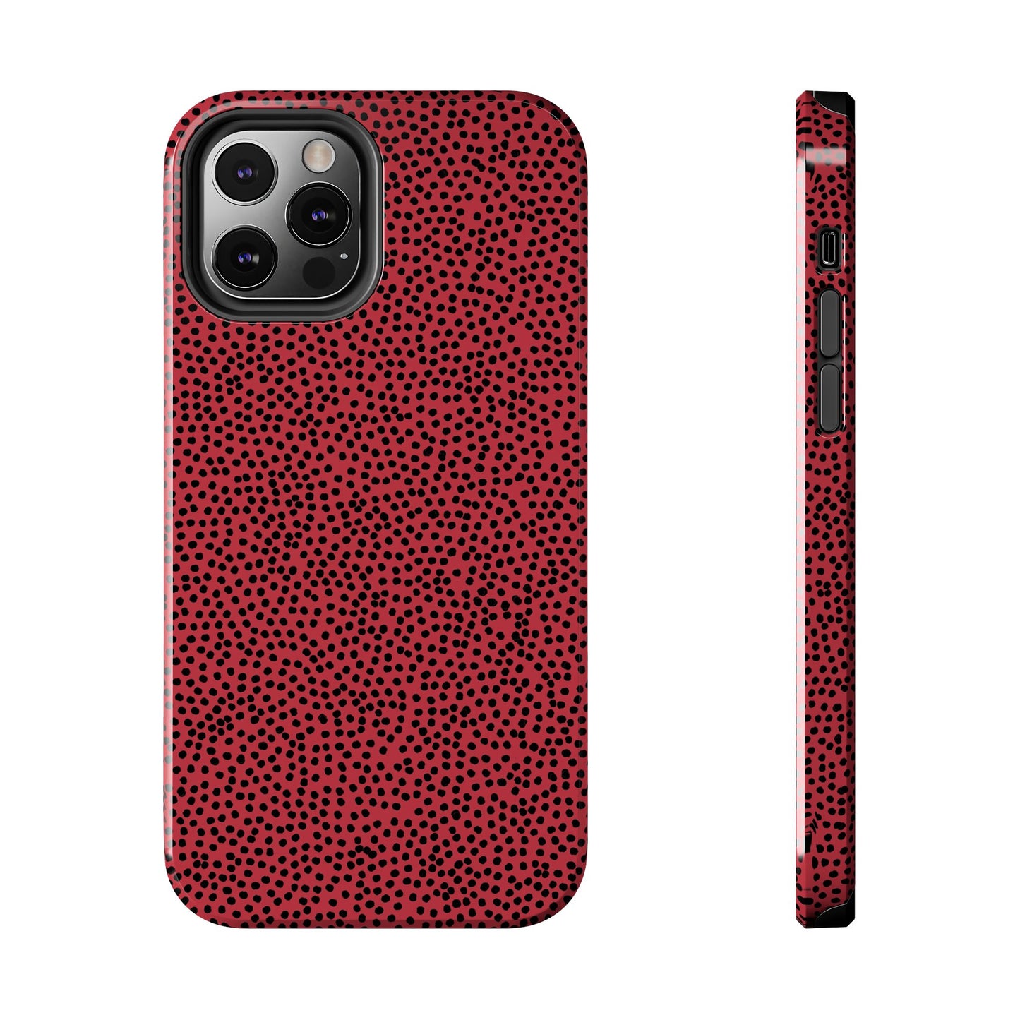 Gypsy Dots Red / Black Phone Case