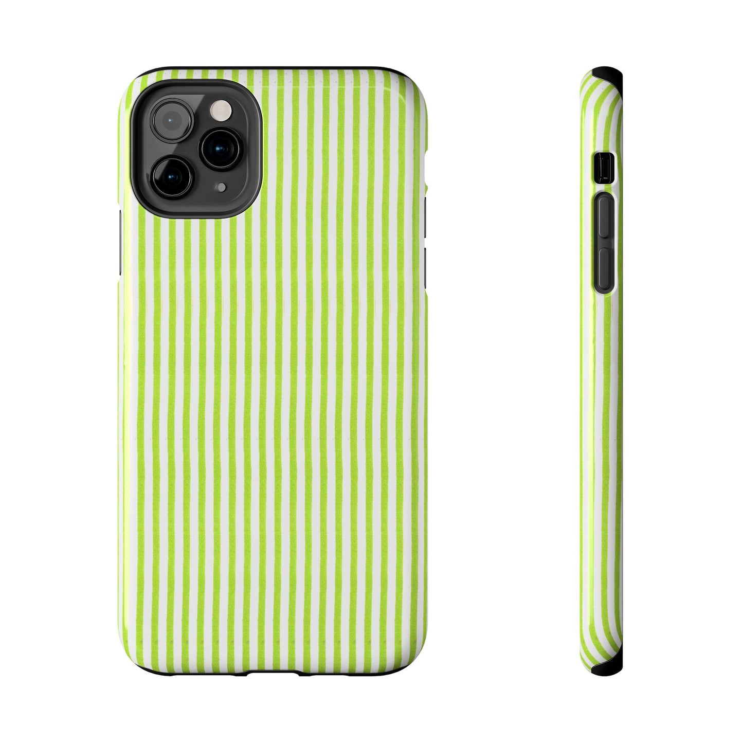 Golf Stripe Lime Phone Case