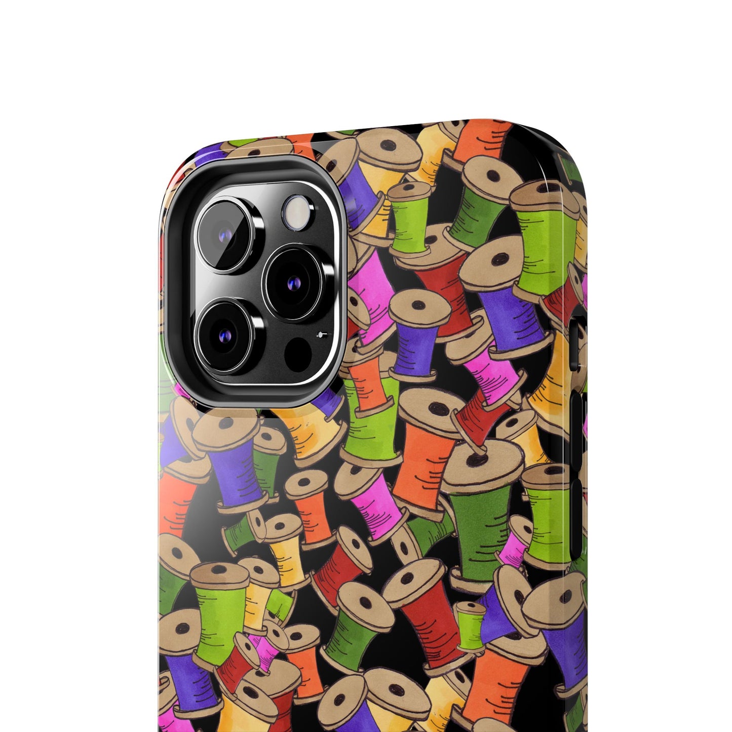 Spoolopoly Black Phone Case