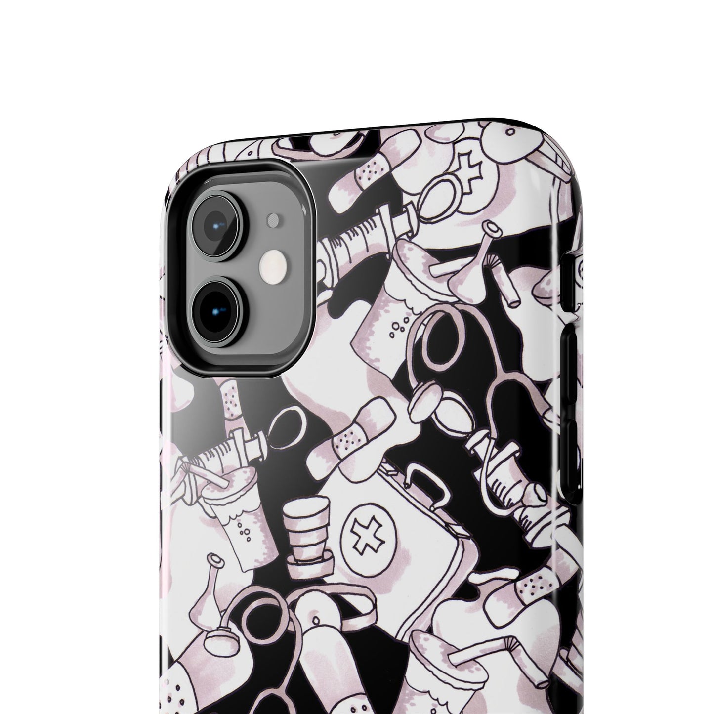 Med Stuff Black Phone Case