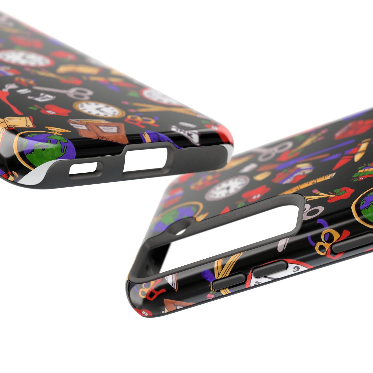 School Stuff Black Phone Case