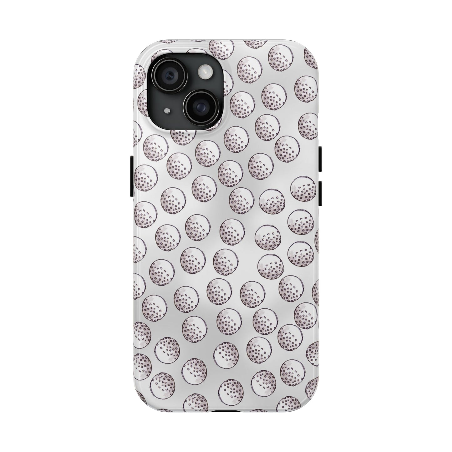 Ball Dots Gray Phone Case