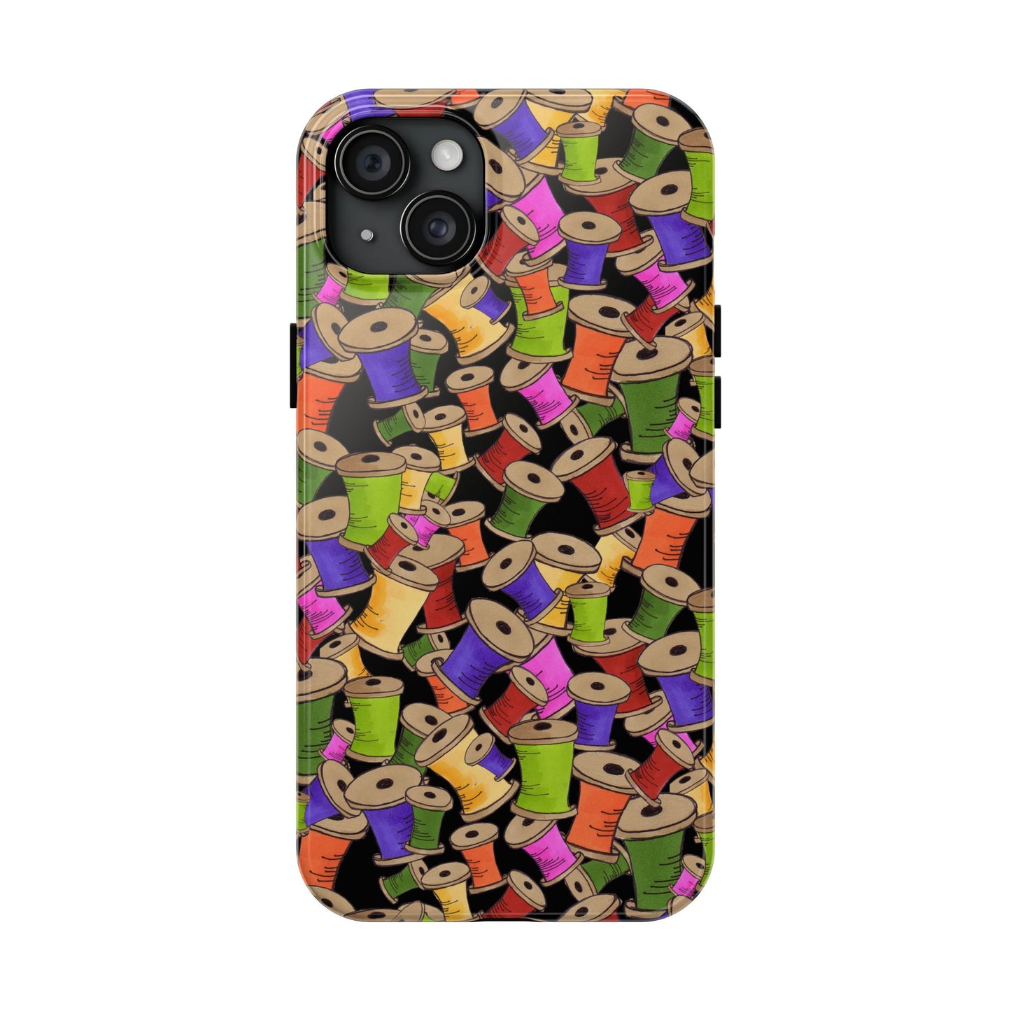 Spoolopoly Black Phone Case