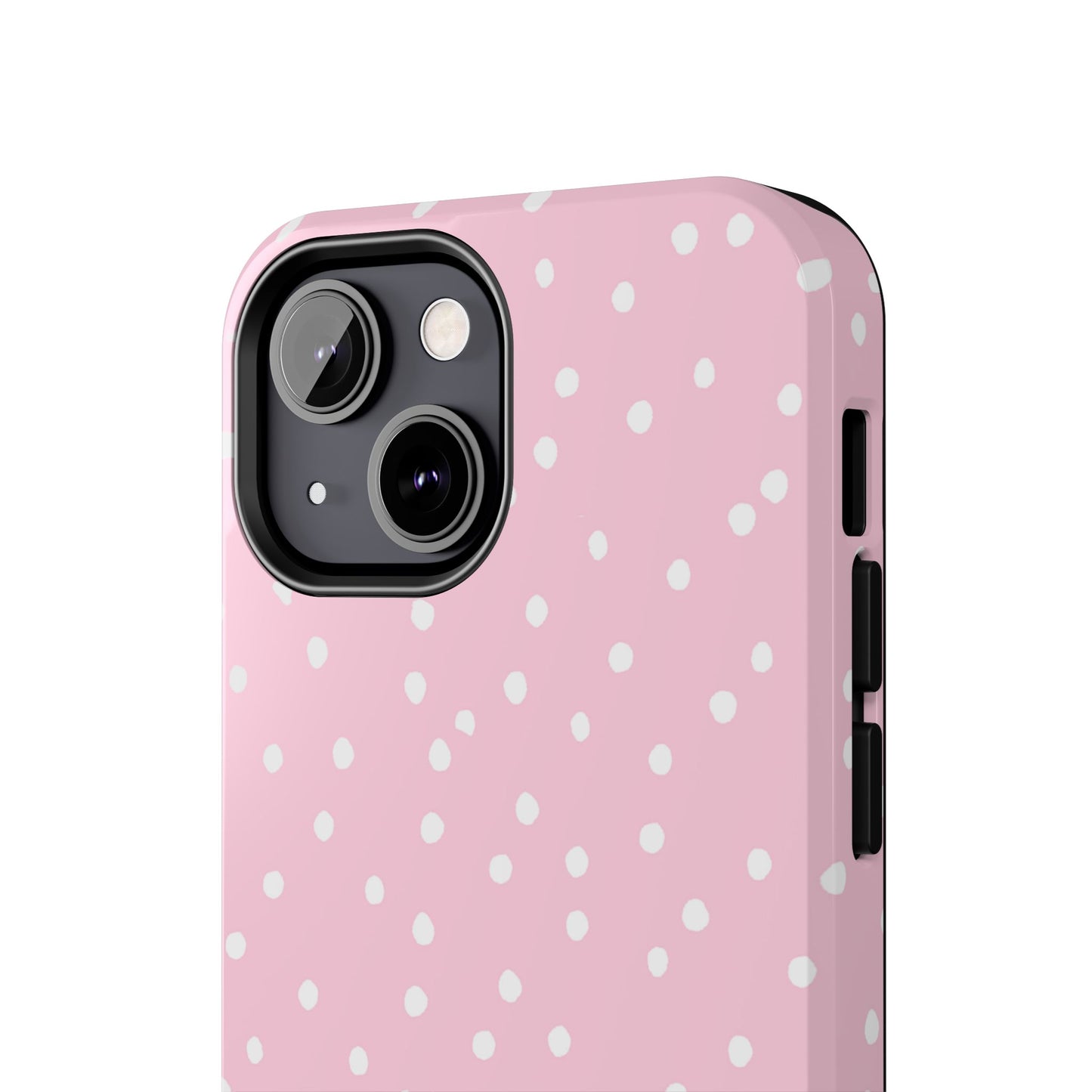 Space Dots Pink / White Phone Case