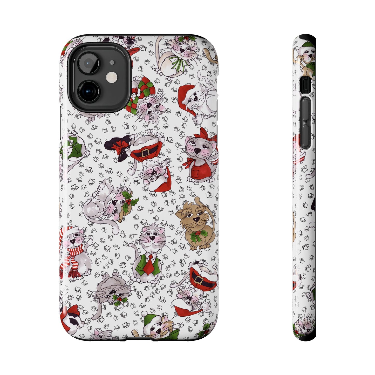 Kitty Blizzard White Phone Case
