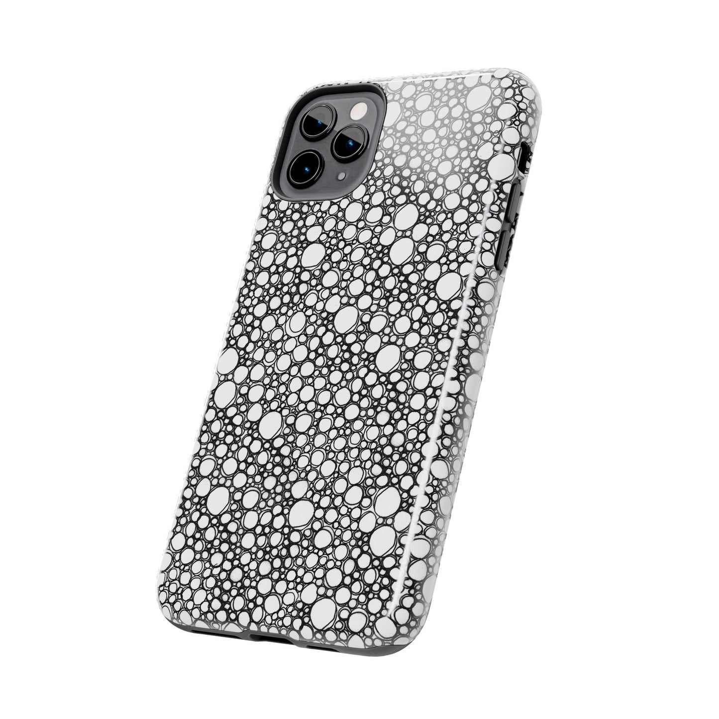 Air Bubbles Black Phone Case