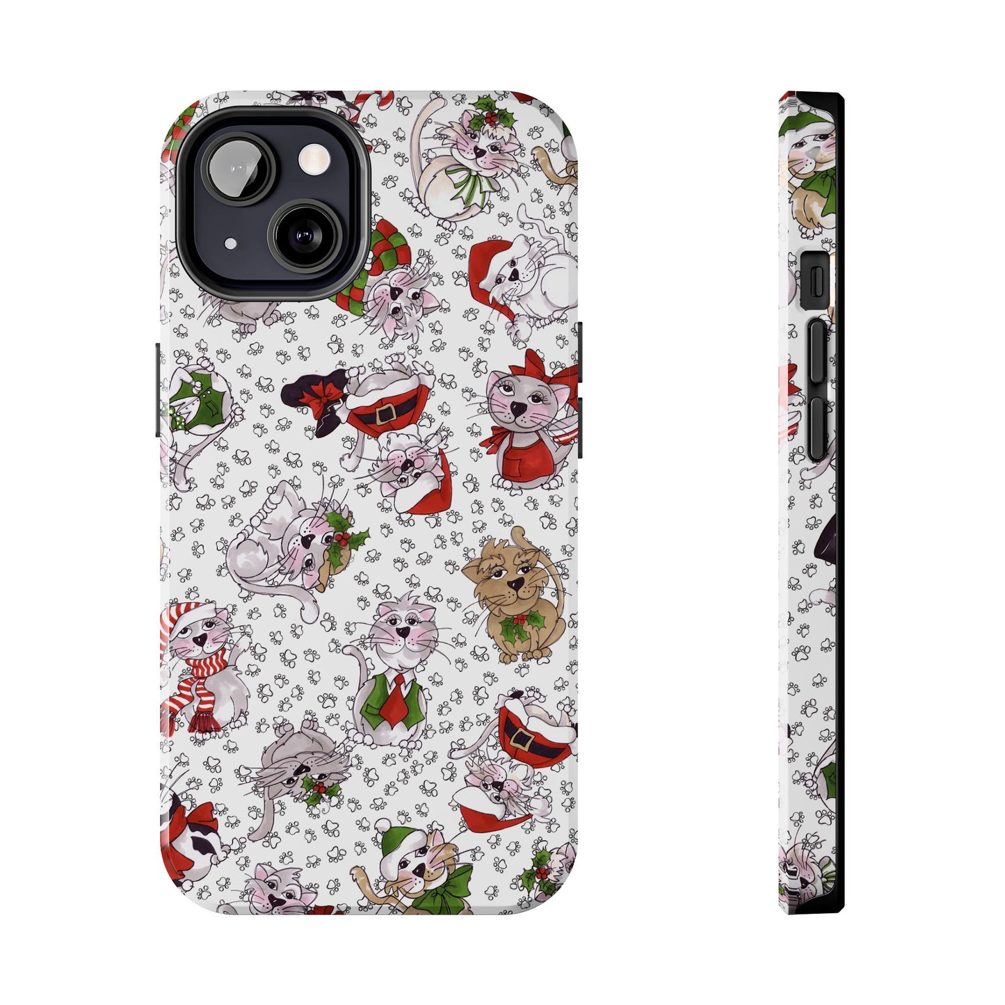 Kitty Blizzard White Phone Case