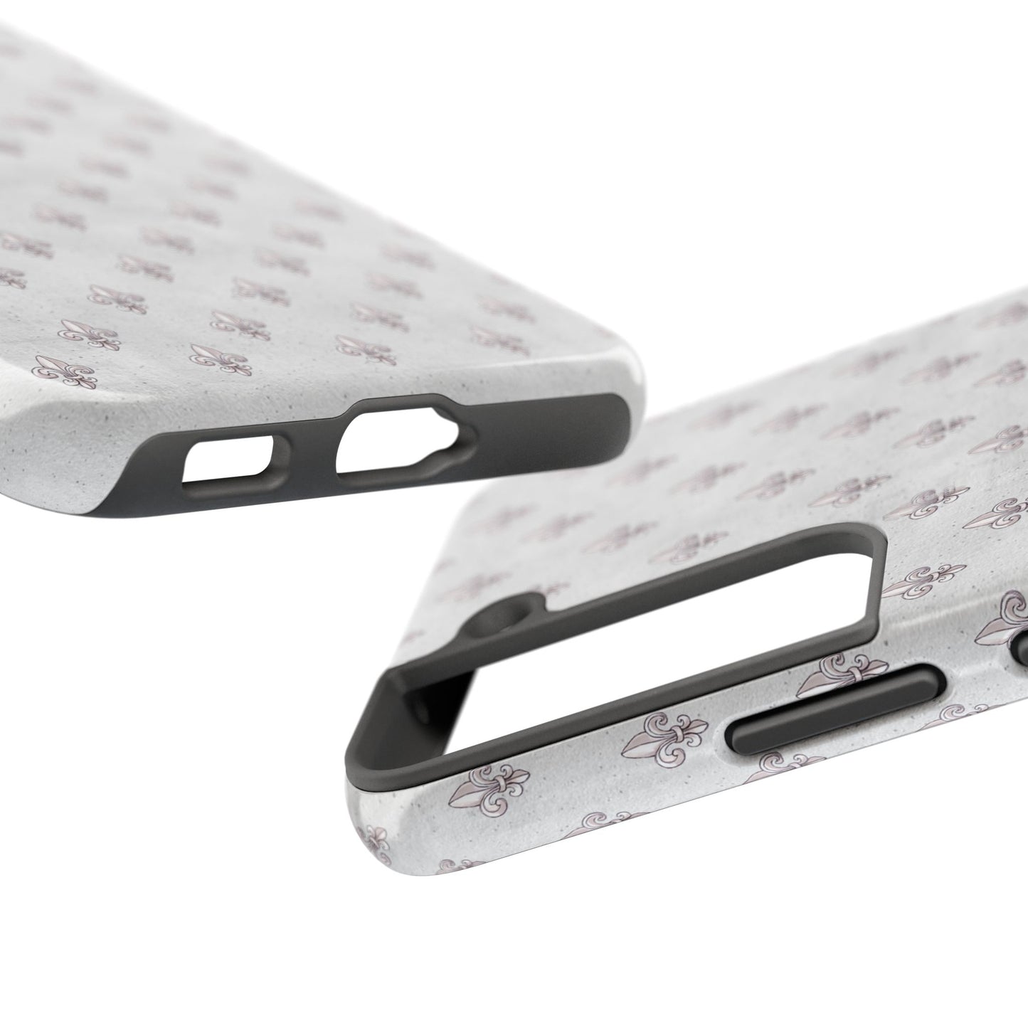 Fleurs Silver Phone Case