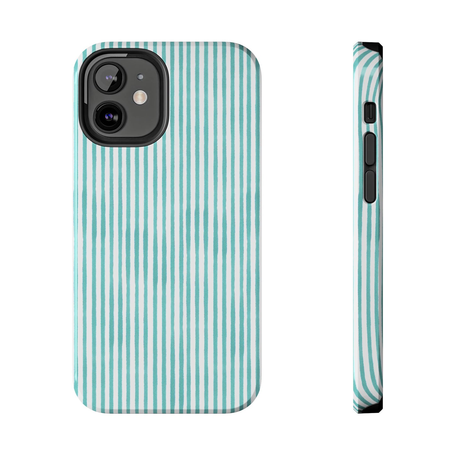 Lazy Stripe Turquoise Phone Case