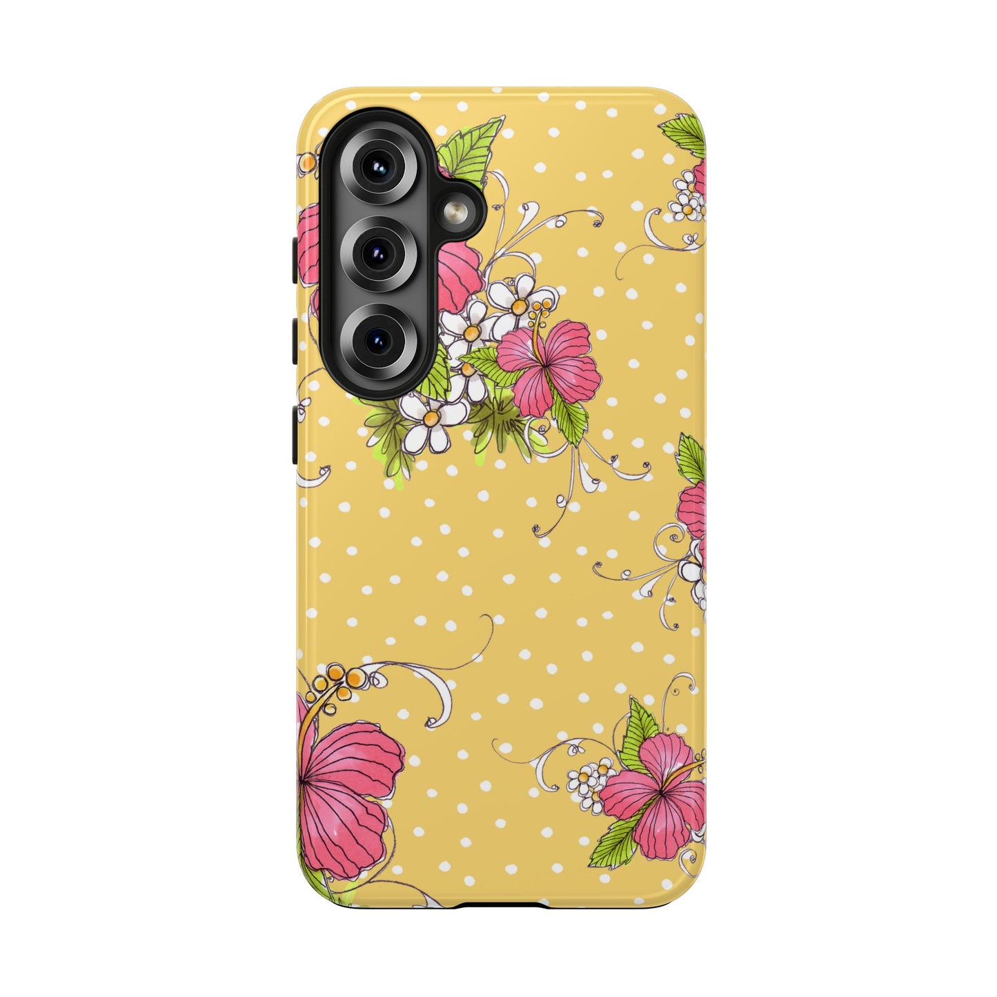 Lady Luau Yellow Phone Case